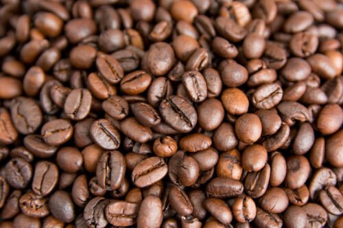 Roasted Coffee Beans background, Brown coffee beans for can be used as a background Café Americano a Granel Tostado